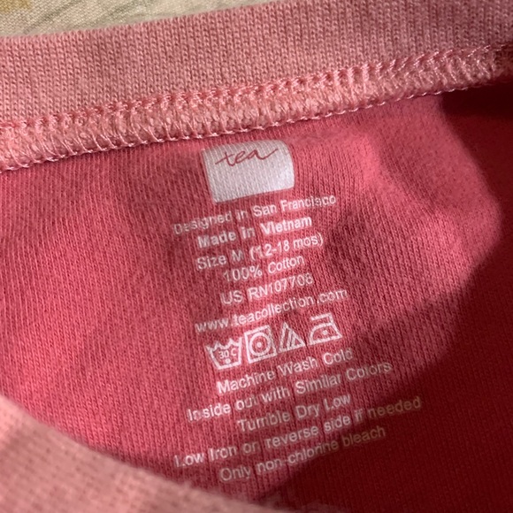 Tea Collection Baby Girl Faux Wrap Kimono Floral Dress - Picture 2 of 2